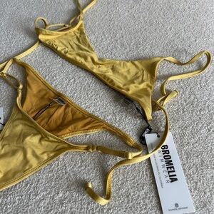 Bromelia swimwear - Yellow Bikini Set